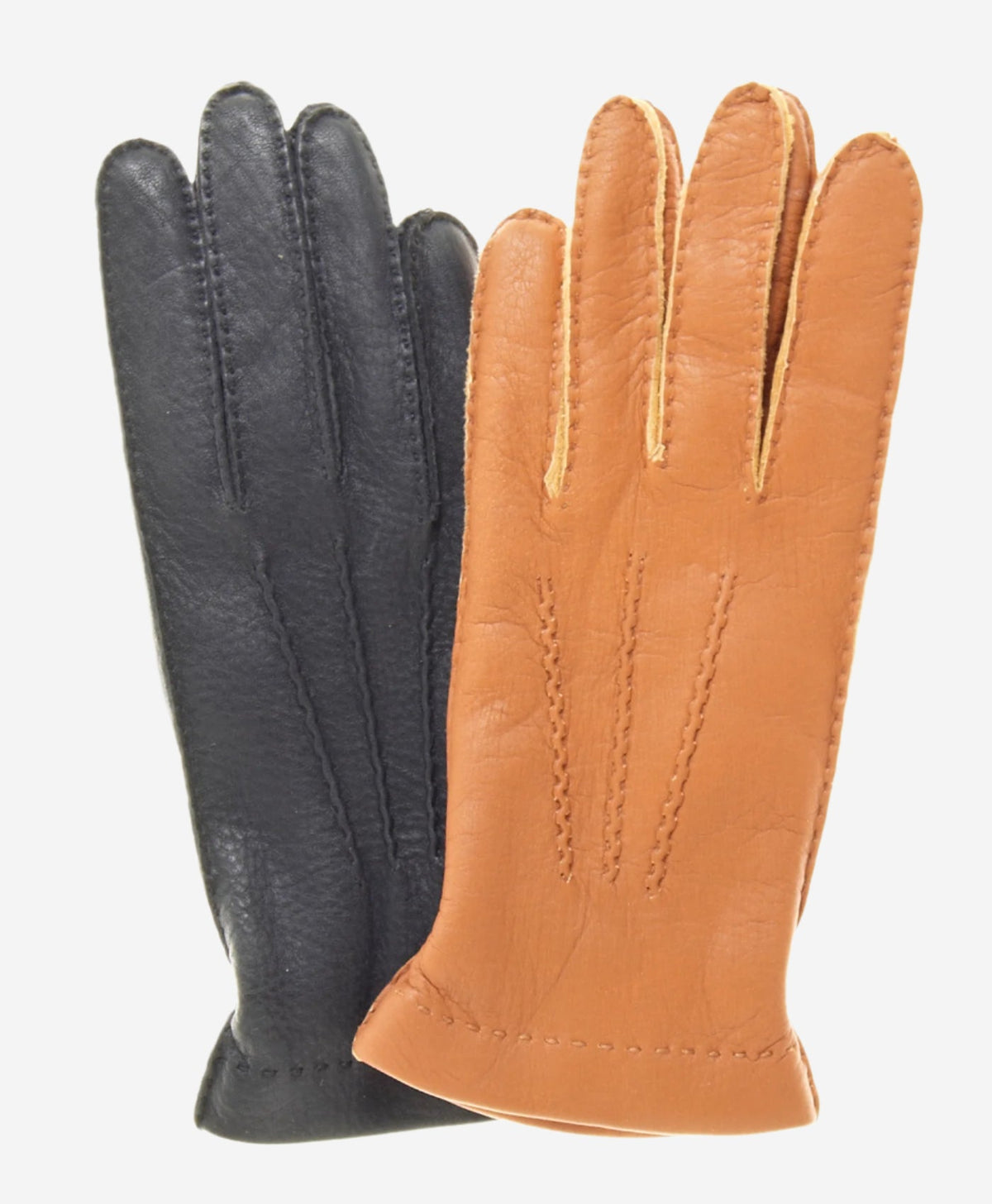 CC4515 (saddle) - Women’s Italian cashmere lined deerskin gloves — photo 2 of 8
