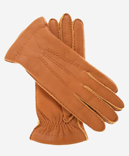 CC4515 (saddle) - Women’s Italian cashmere lined deerskin gloves — photo 1 of 8