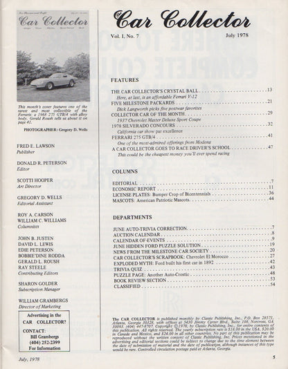 Car Collector 1978-07