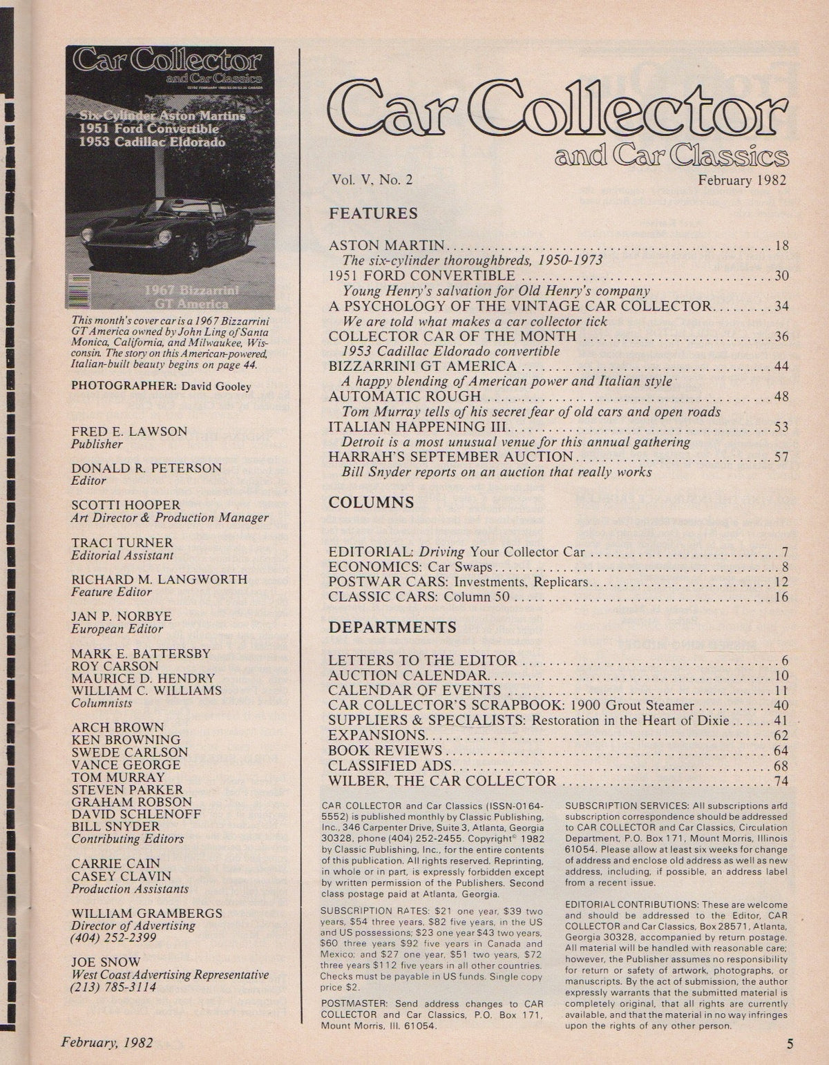 Car Collector 1982-02