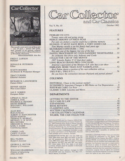 Car Collector 1982-10