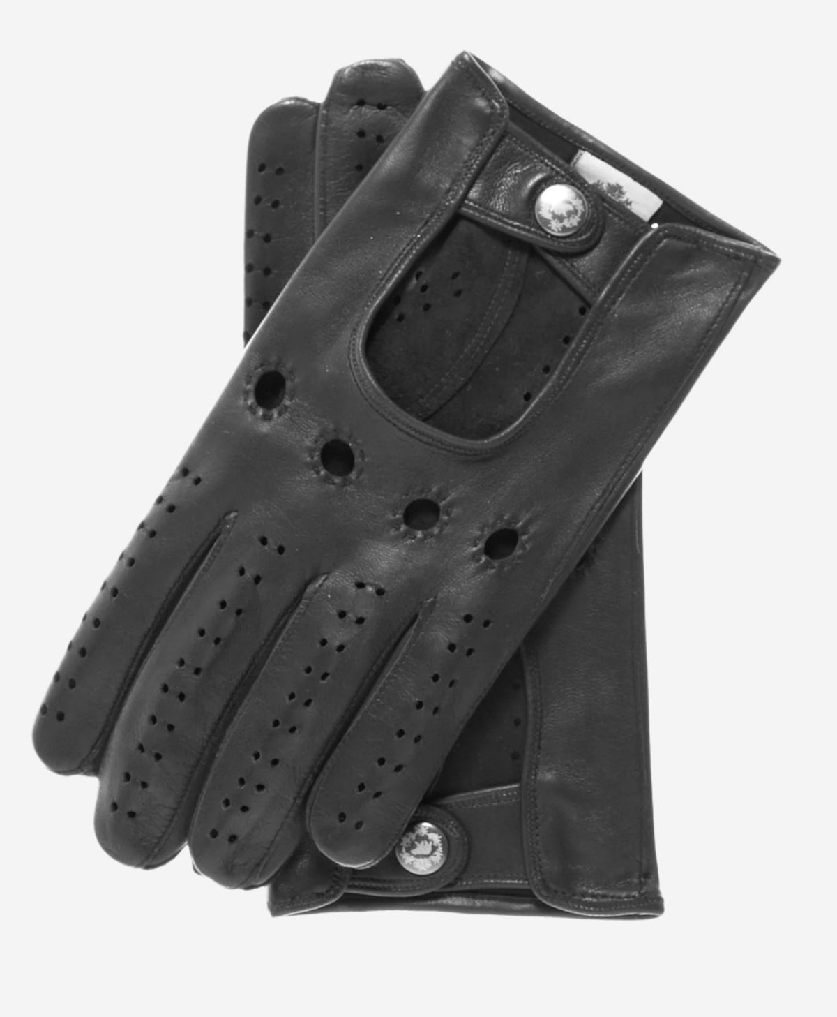 CD3020 (black) - Men’s Italian lambskin leather driving gloves — photo 1 of 8