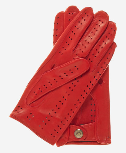 CD4010 (red) - Women’s Italian leather driving gloves — photo 2 of 8