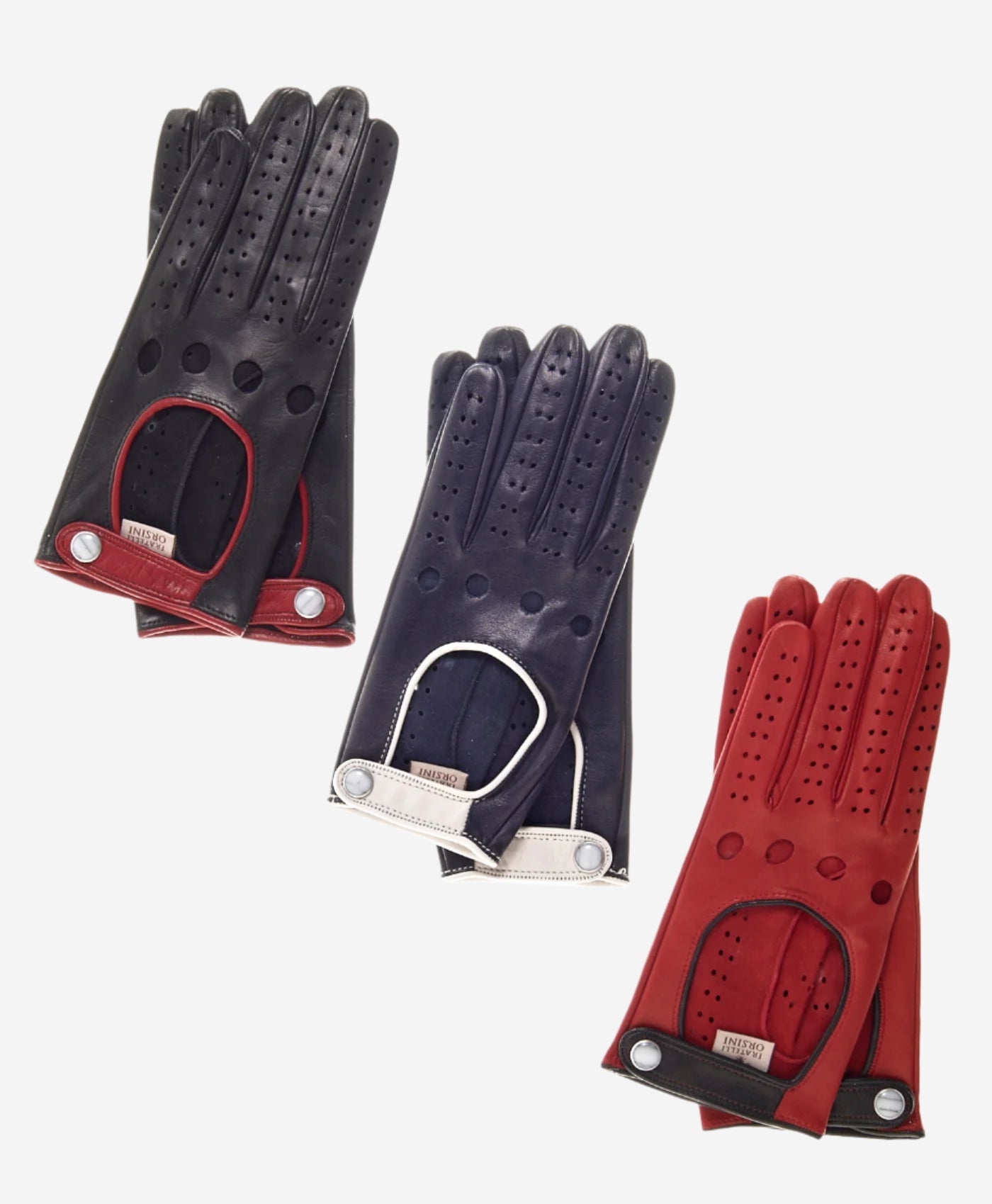 CD4134 (black) - Women's Italian lambskin driving gloves — photo 4 of 9