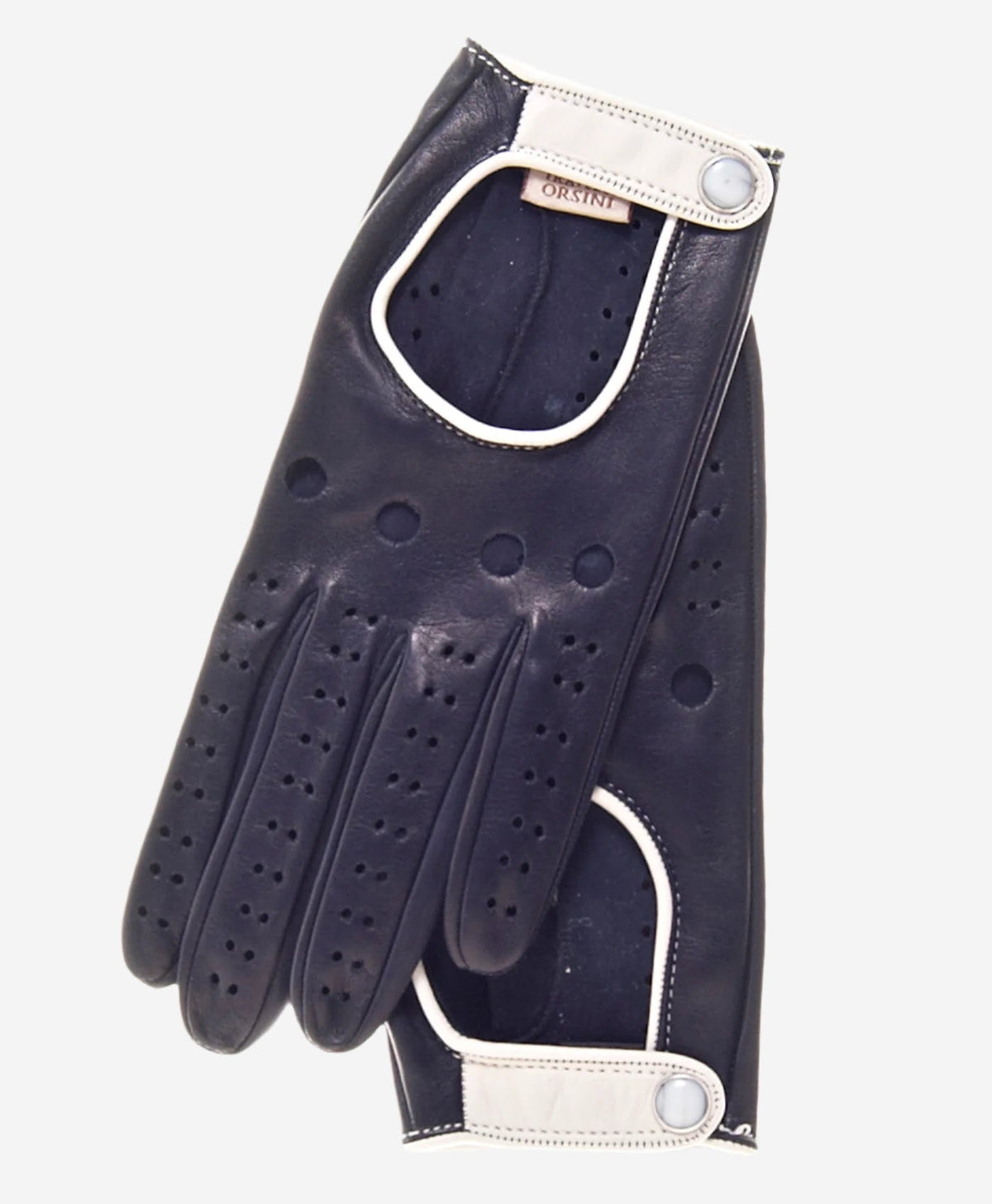 CD4134 (navy) - Women's Italian lambskin driving gloves — photo 1 of 10
