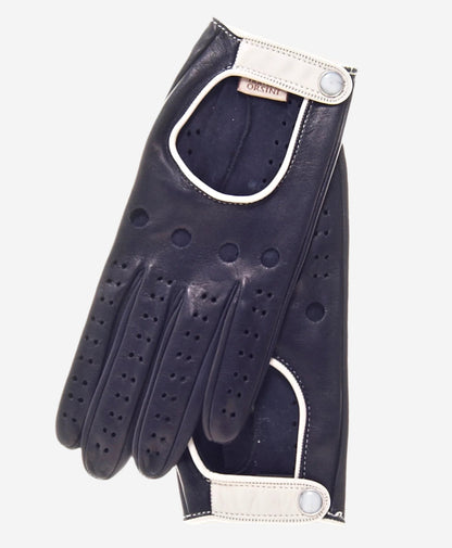 CD4134 (navy) - Women's Italian lambskin driving gloves — photo 1 of 10