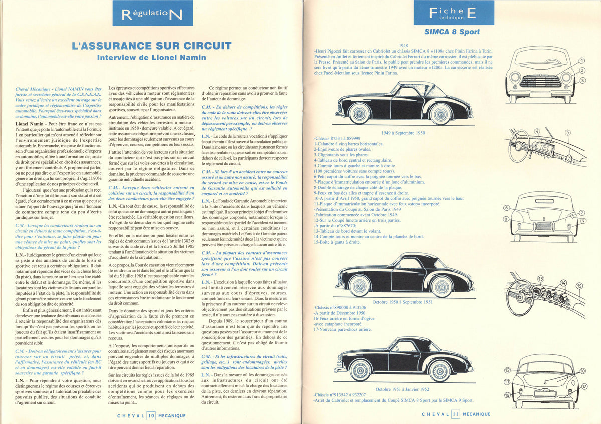 Cheval Mecanique N 1 premier issue
