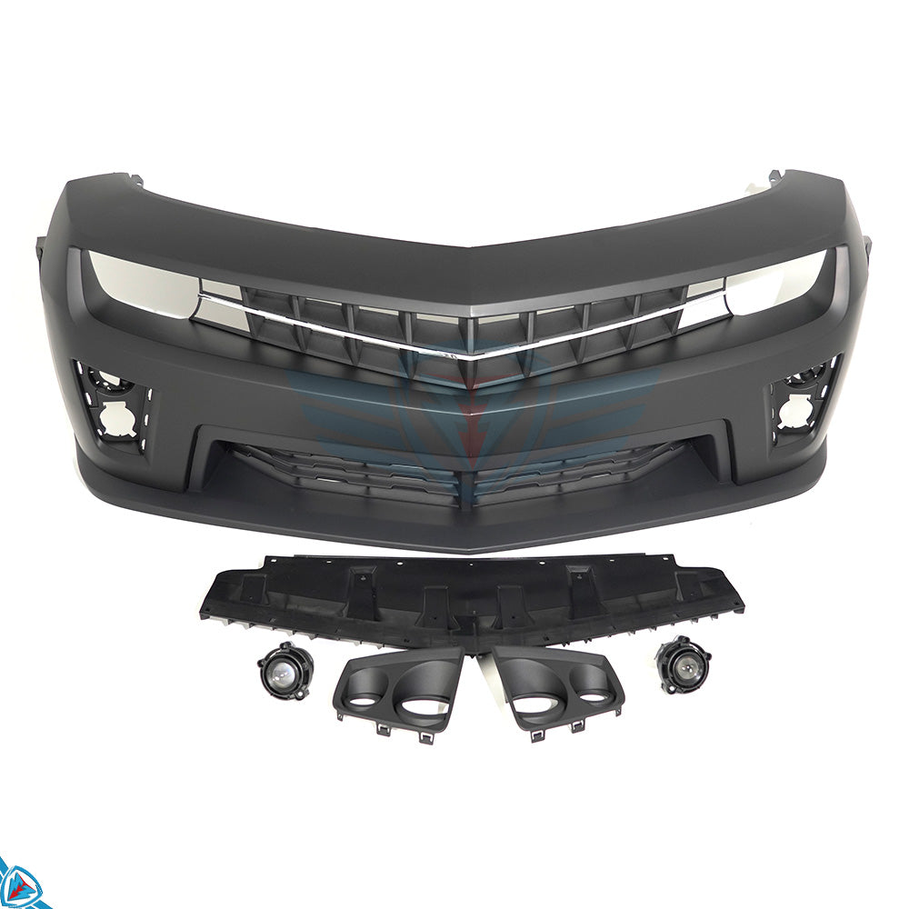 2010-2013 Chevrolet Camaro (5th Gen) ZL1 Style Polypropylene Front Bumper Conversion Kit | E3Tuning — photo 1 of 10