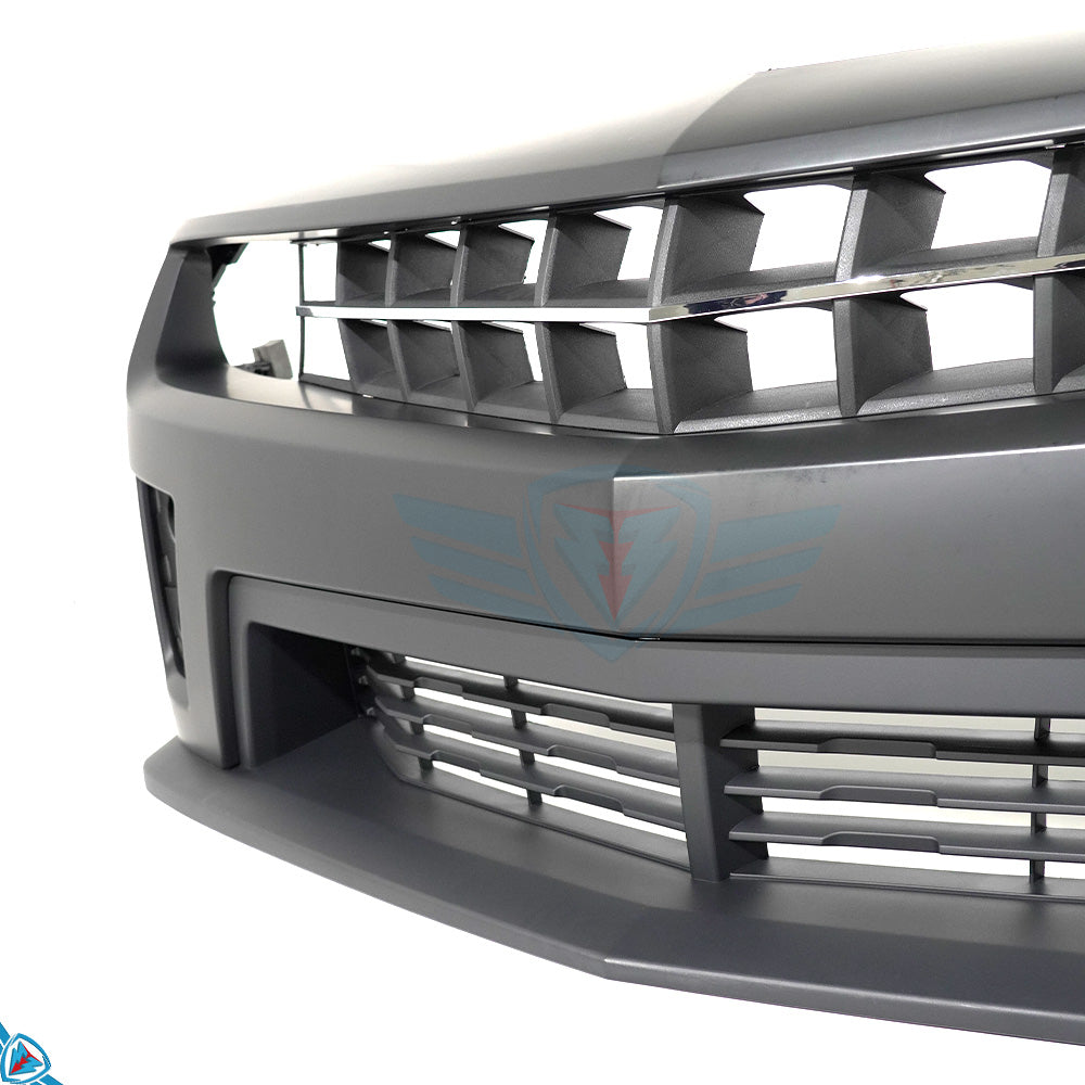 2010-2013 Chevrolet Camaro (5th Gen) ZL1 Style Polypropylene Front Bumper Conversion Kit | E3Tuning — photo 6 of 10