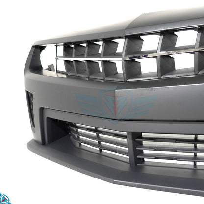 2010-2013 Chevrolet Camaro (5th Gen) ZL1 Style Polypropylene Front Bumper Conversion Kit | E3Tuning — photo 6 of 10