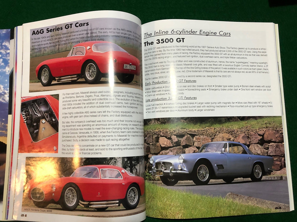 Concorso Italiano 2000 Program - Featuring Maserati