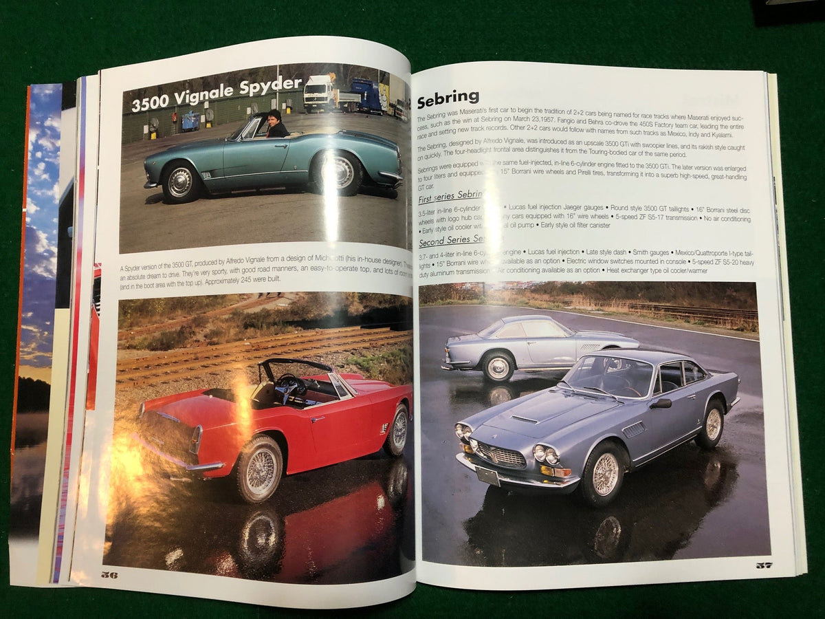 Concorso Italiano 2000 Program - Featuring Maserati
