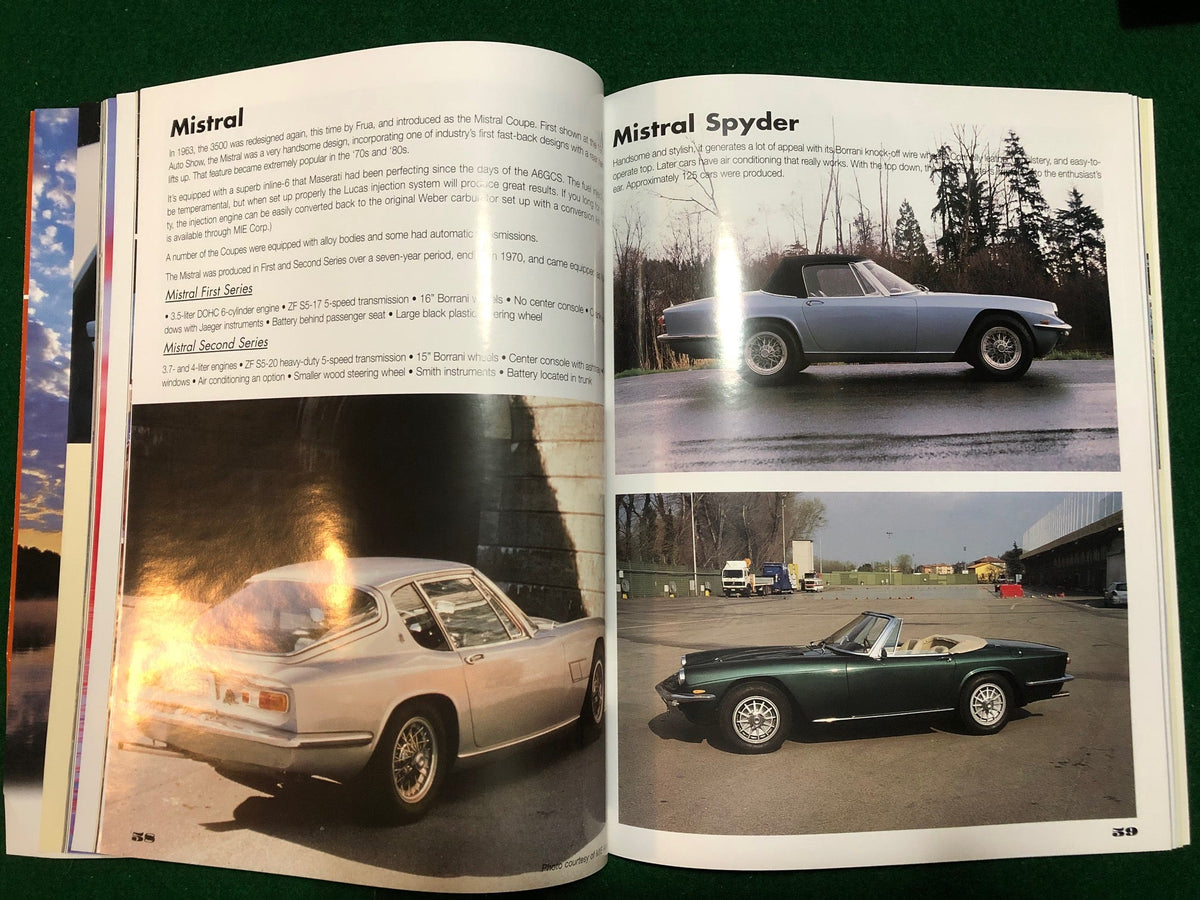 Concorso Italiano 2000 Program - Featuring Maserati