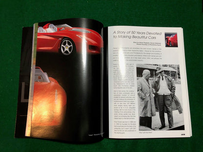 Concorso Italiano 2001 Program - Featuring Pininfarina