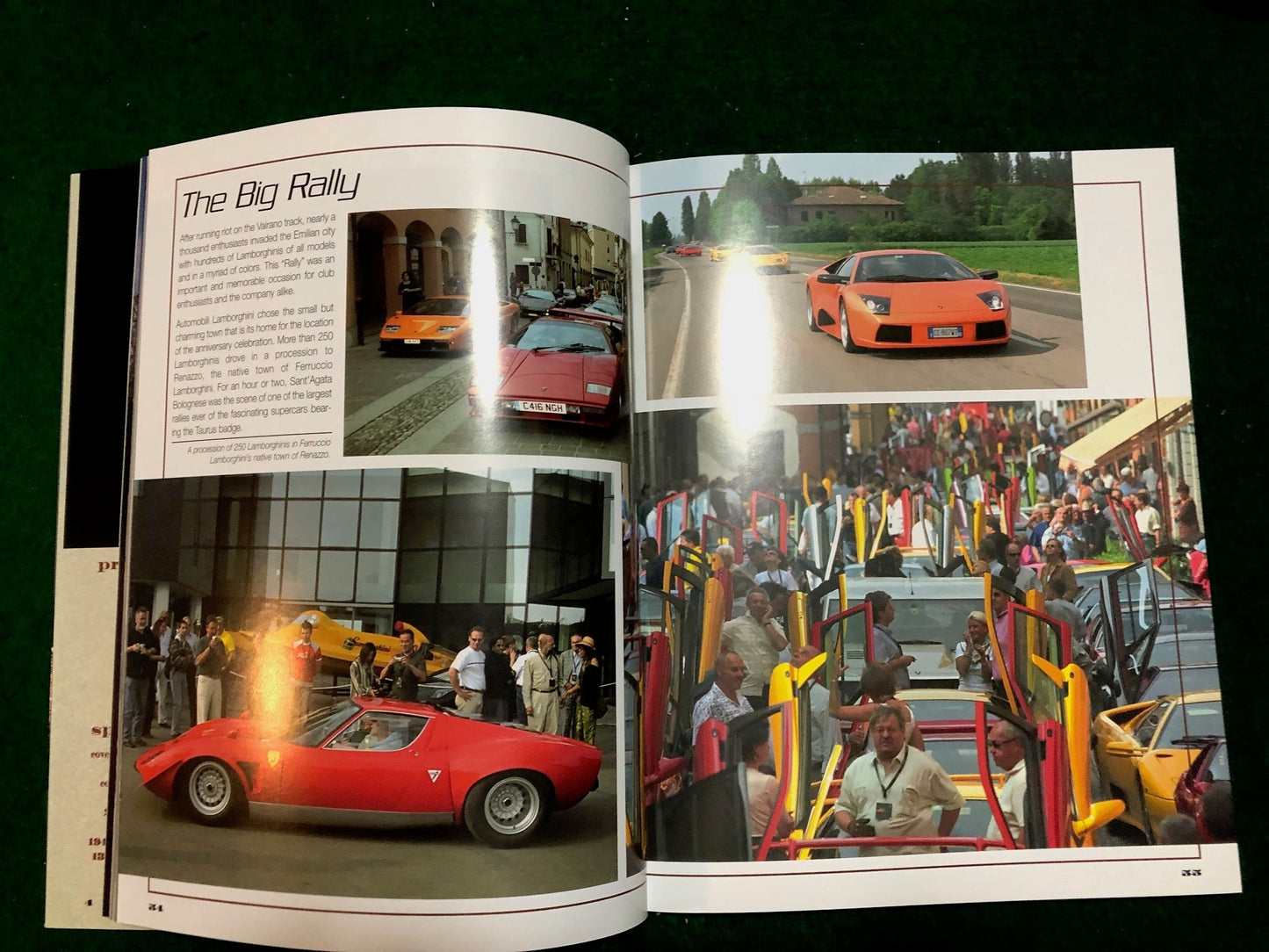 Concorso Italiano 2003 Program - Featuring Lamborghini and Frua