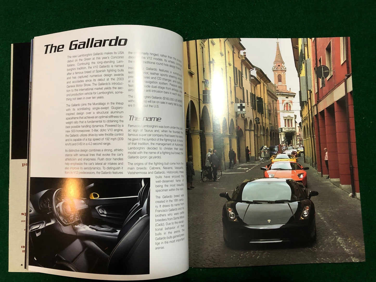 Concorso Italiano 2003 Program - Featuring Lamborghini and Frua