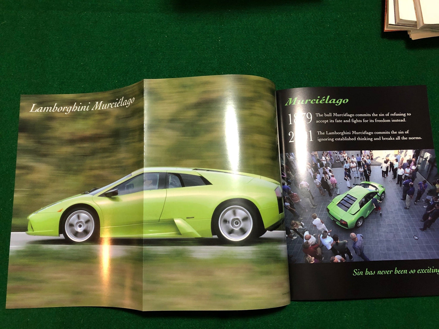 Concorso Italiano 2003 Program - Featuring Lamborghini and Frua
