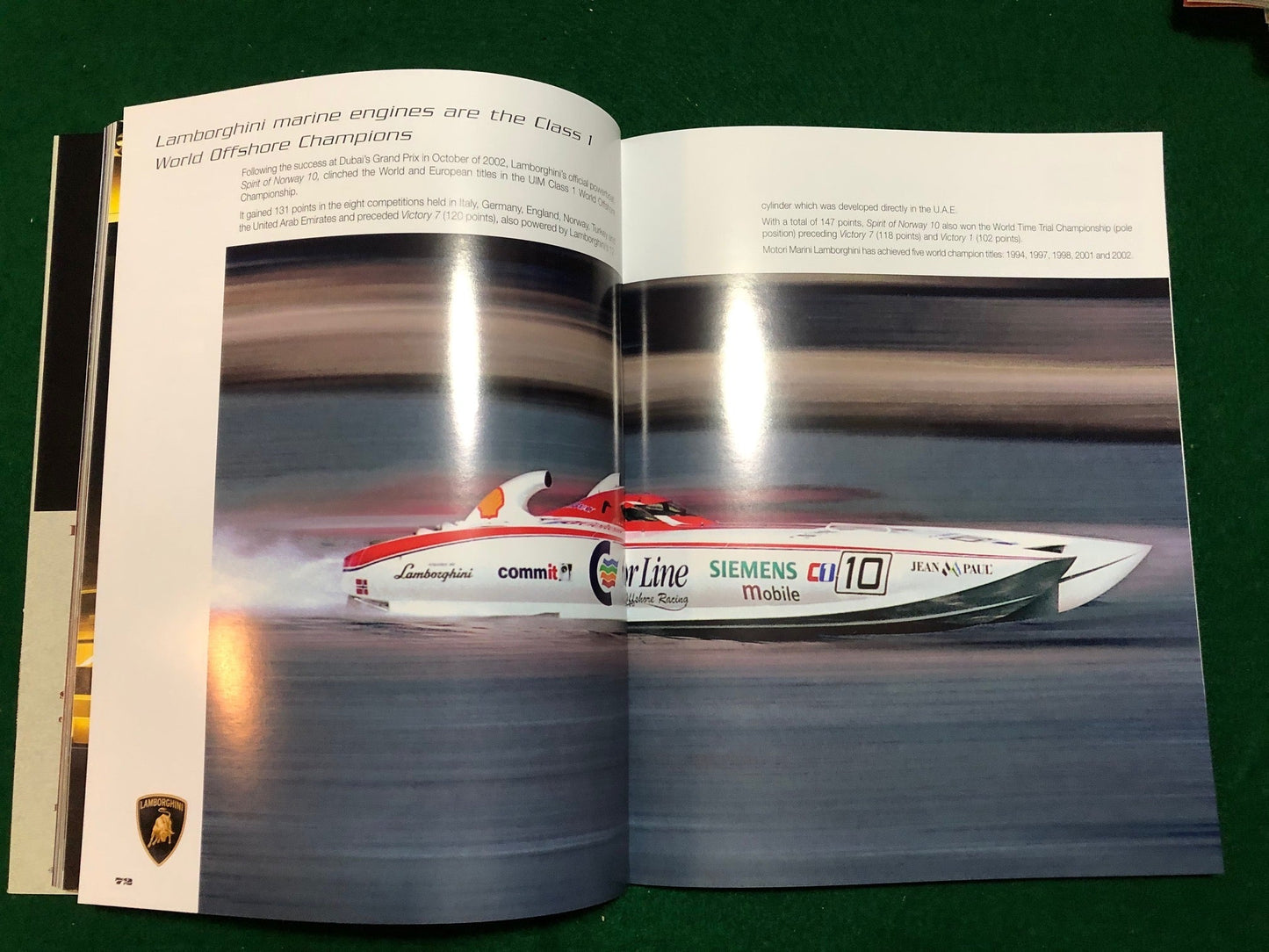 Concorso Italiano 2003 Program - Featuring Lamborghini and Frua