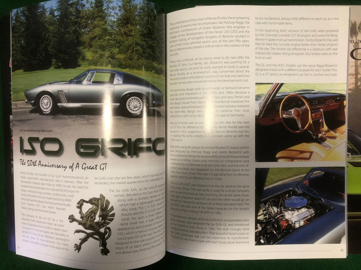 Concorso Italiano 2015 Program - Featuring Iso Grifo & Tom Meade
