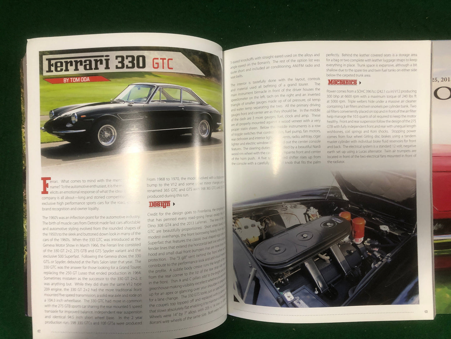 Concorso Italiano 2016 Program - Featuring Lamborghini Miura