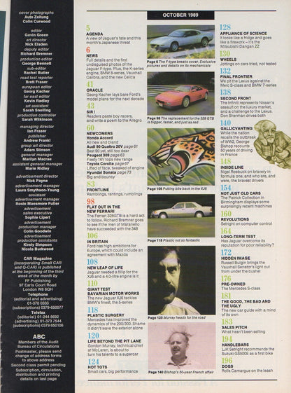 Car Magazine 1989/10