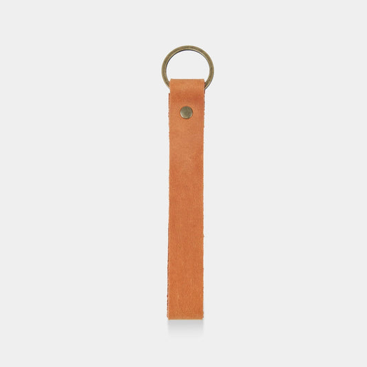 Leather keychain
