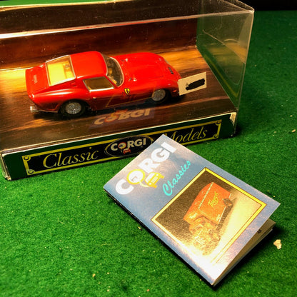 Ferrari 250 GTO Red by Corgi Toys 1:43 (D740)