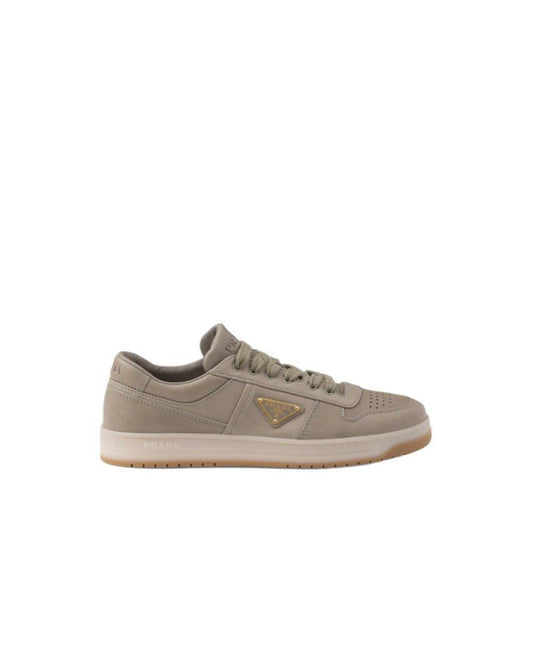Prada Downtown nappa leather sneakers 'Grey'
