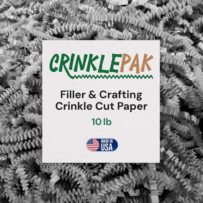 Crinkle Paper 10LB Gray