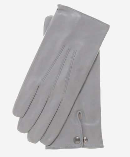 CS3420 (grey) - Men's Italian formal leather gloves — photo 1 of 7