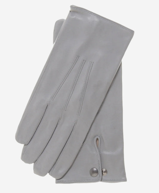 CS3420 (grey) - Men's Italian formal leather gloves — photo 1 of 7