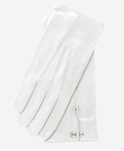CS3420 (white) - Men's Italian formal leather gloves — photo 1 of 7