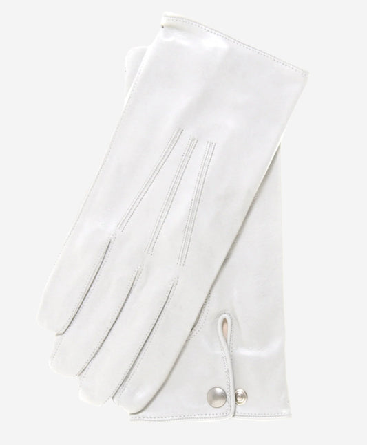 CS3420 (white) - Men's Italian formal leather gloves — photo 1 of 7