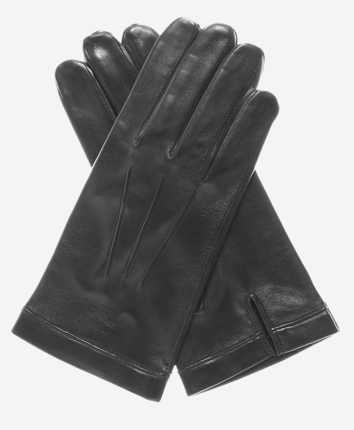 CS3550 (black) - Men's Italian Silk Lined Lambskin Leather Gloves — photo 1 of 8