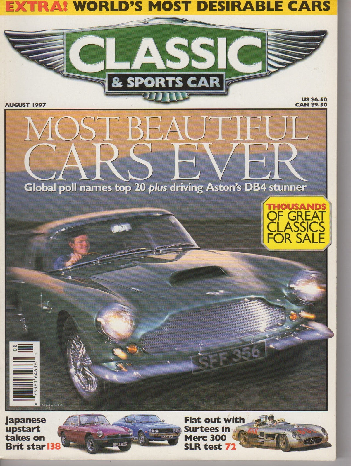 Classic & Sportscar Magazine 1997/08