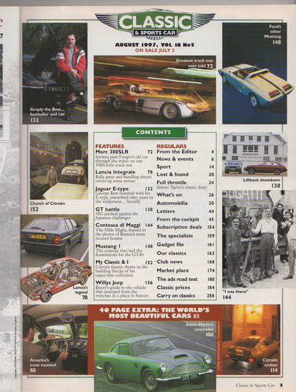 Classic & Sportscar Magazine 1997/08