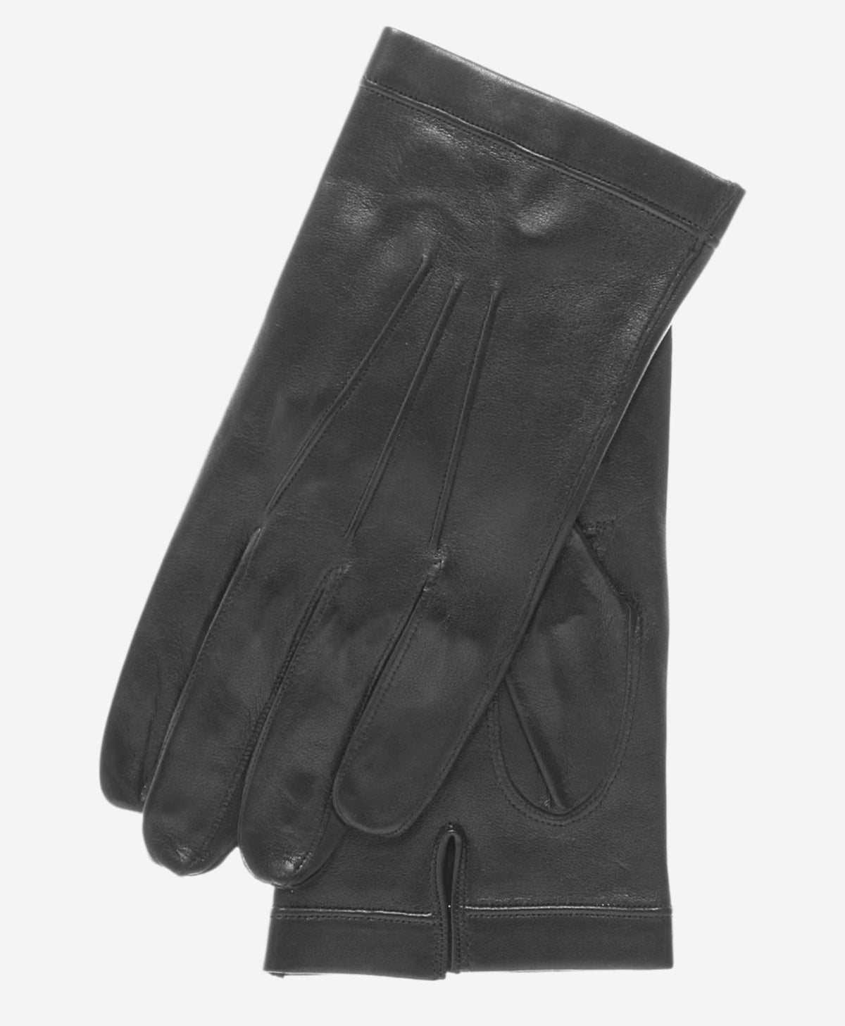 CU1001 (black) - Men's Italian Unlined Leather Gloves — photo 1 of 7