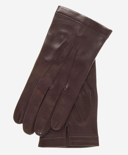 CU1001 (brown) - Men's Italian Unlined Leather Gloves — photo 1 of 7