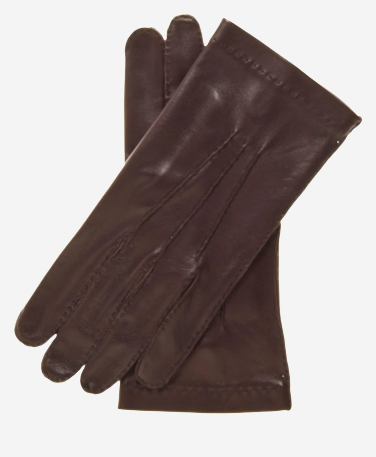 CU1003 (brown) - Men's Handsewn Italian Unlined Leather Gloves — photo 1 of 7