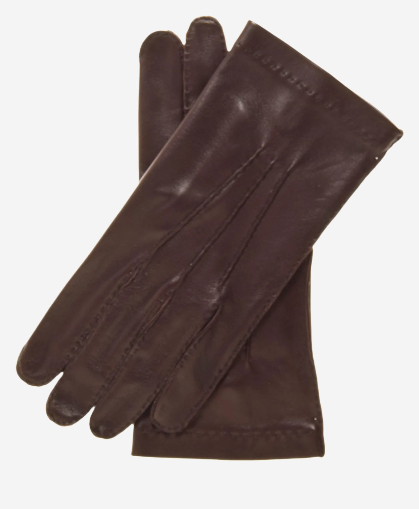 CU1003 (brown) - Men's Handsewn Italian Unlined Leather Gloves — photo 1 of 7