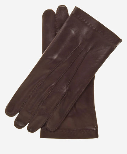 CU1003 (brown) - Men's Handsewn Italian Unlined Leather Gloves — photo 1 of 7