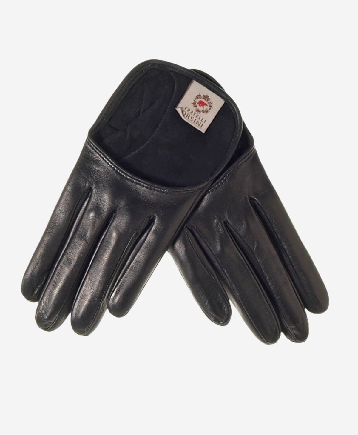 CU4303 (black) - Women's Short Italian Leather Gloves — photo 1 of 9