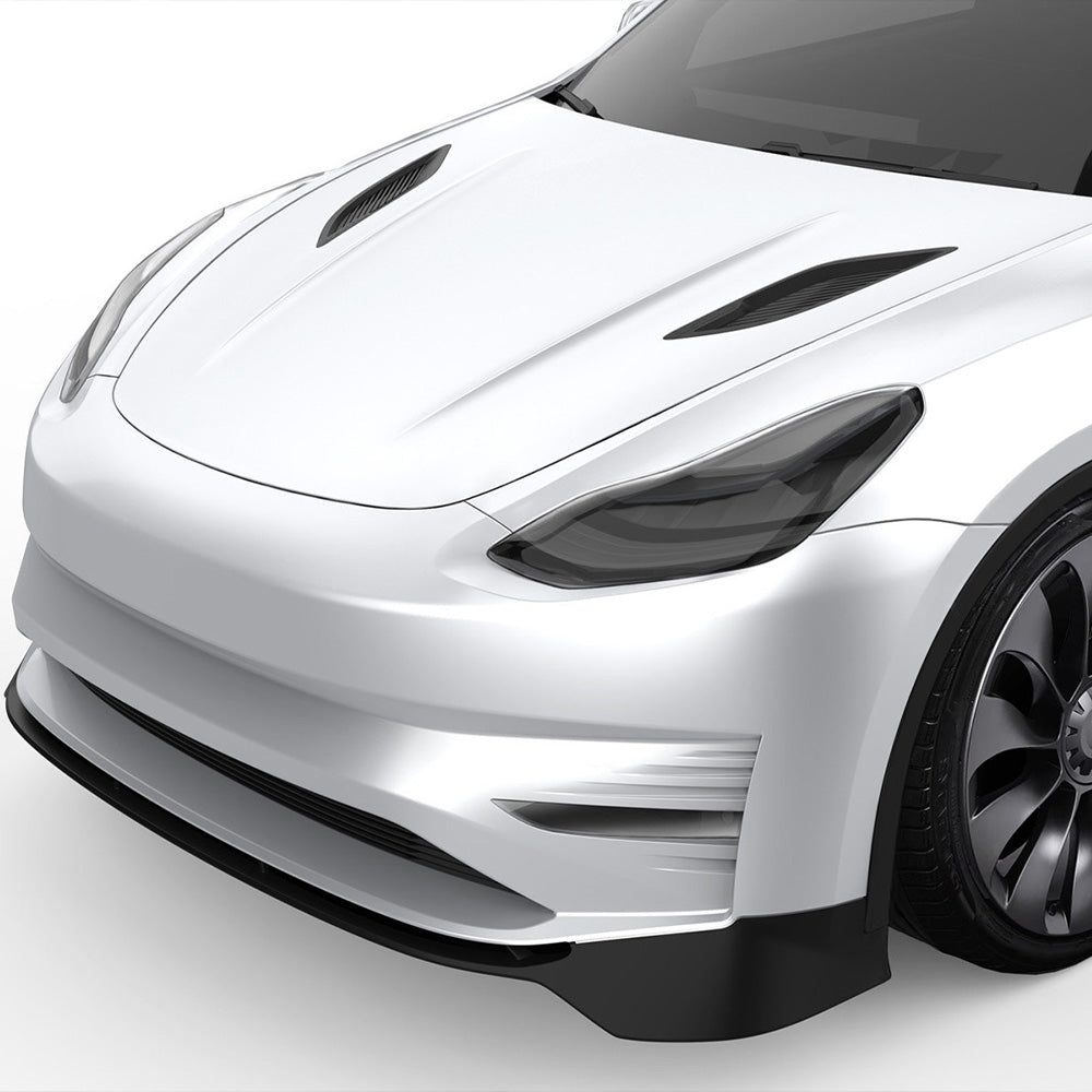 2020-2024 Tesla Model Y (1st-Gen) Aero Style ABS Replacement Hood | CUSTUNING — photo 2 of 6