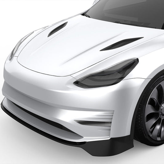 2020-2024 Tesla Model Y (1st-Gen) Aero Style ABS Replacement Hood | CUSTUNING — photo 2 of 6