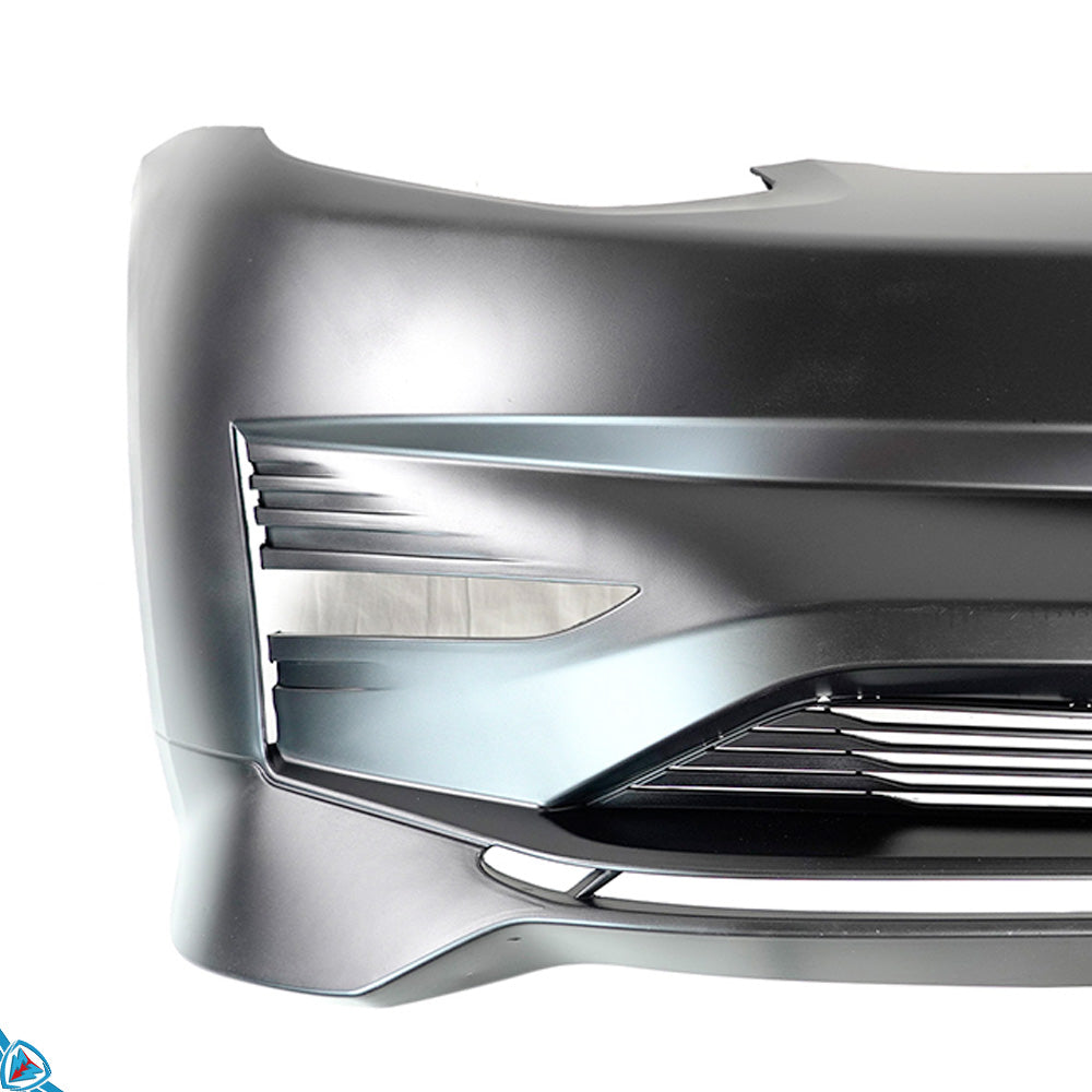 2020-2024 Tesla Model Y (1st-Gen) Aero Style Polypropylene Front Bumper & Lip Kit | CUSTUNING — photo 4 of 9
