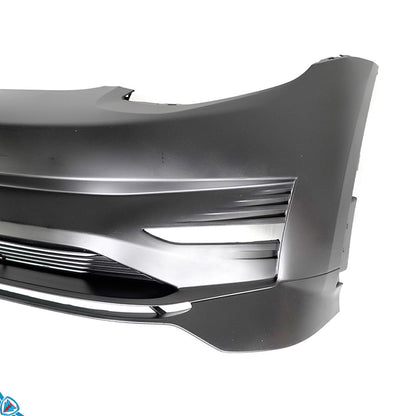 2020-2024 Tesla Model Y (1st-Gen) Aero Style Polypropylene Front Bumper & Lip Kit | CUSTUNING — photo 5 of 9