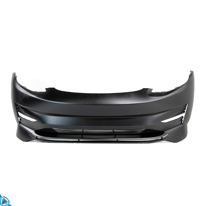 2020-2024 Tesla Model Y (1st-Gen) Aero Style Polypropylene Front Bumper & Lip Kit | CUSTUNING — photo 6 of 9