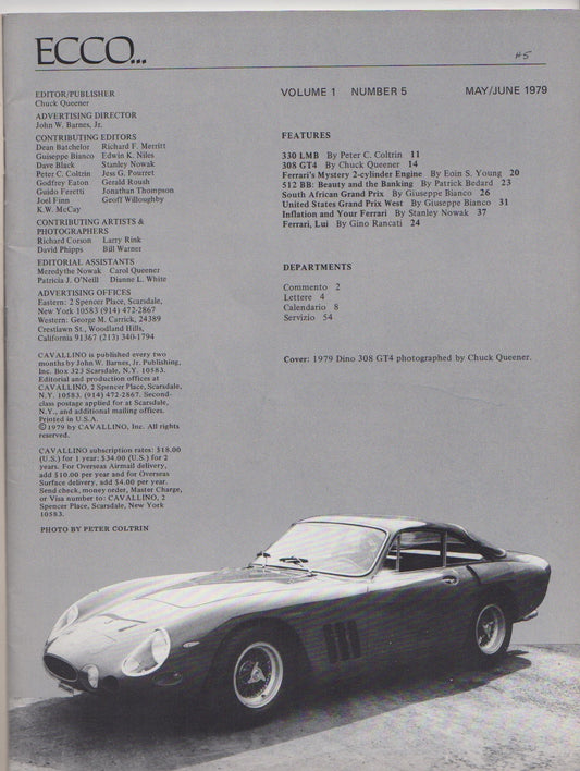Cavallino N   5 Ferrari Magazine