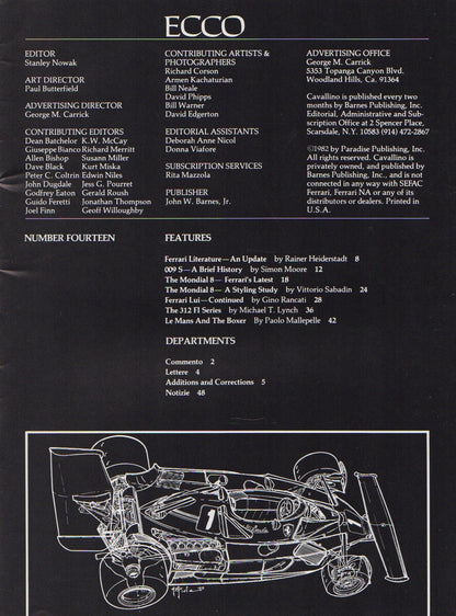 Cavallino N  14 Ferrari Magazine