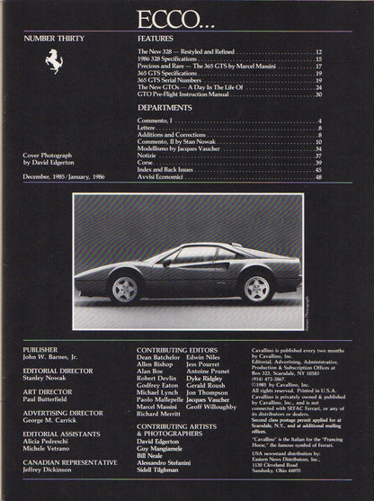 Cavallino N  30 Ferrari Magazine